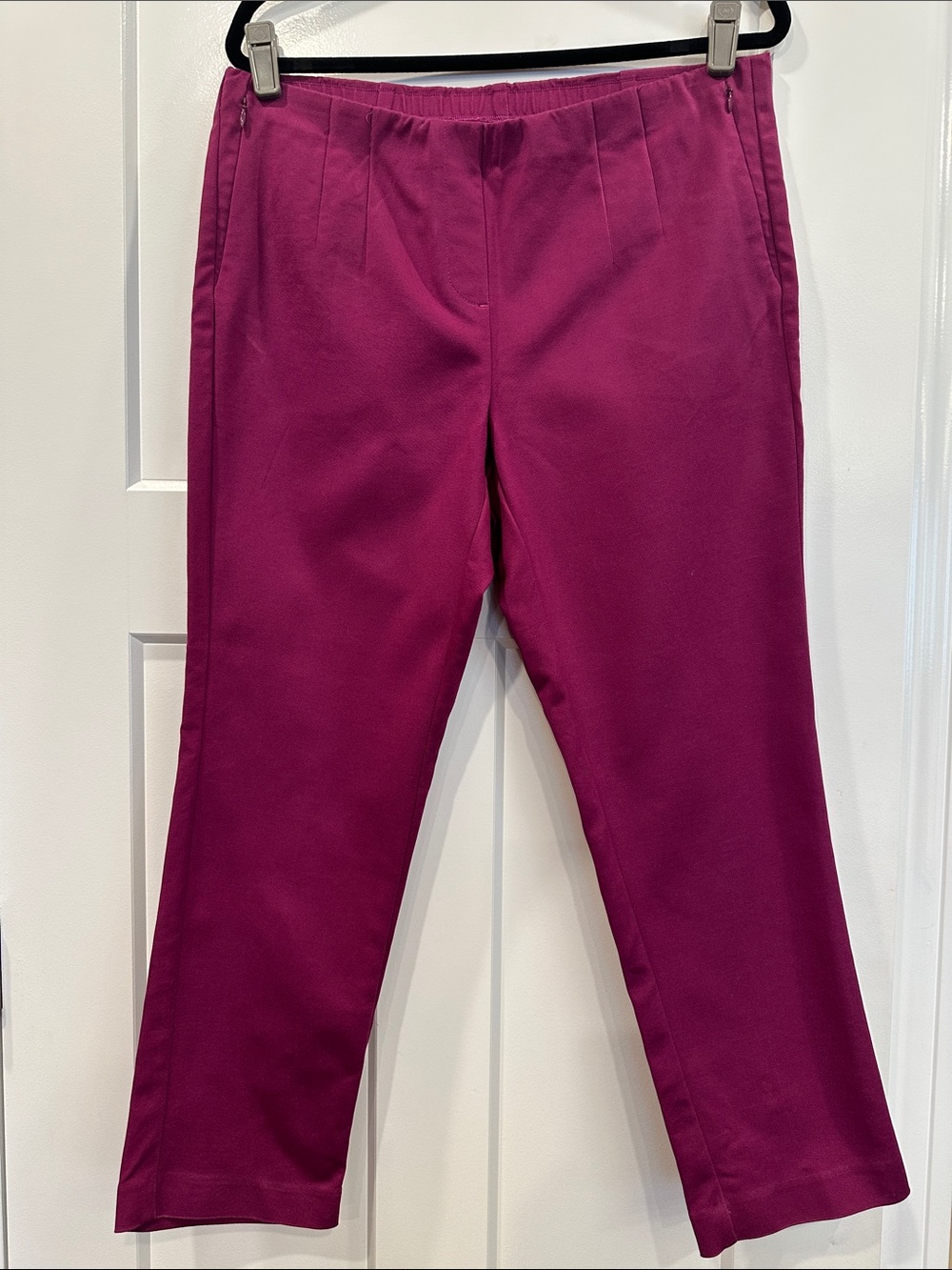 J. Jill Cotton Stretch Slim Leg Pants, Size 12P